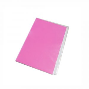 CARPETA PLASTIFICADA ROSADO