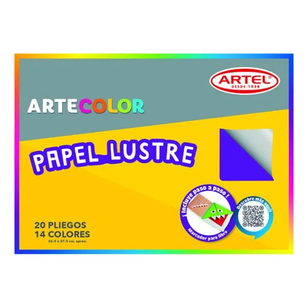 BLOCK PAPEL LUSTRE ARTEL